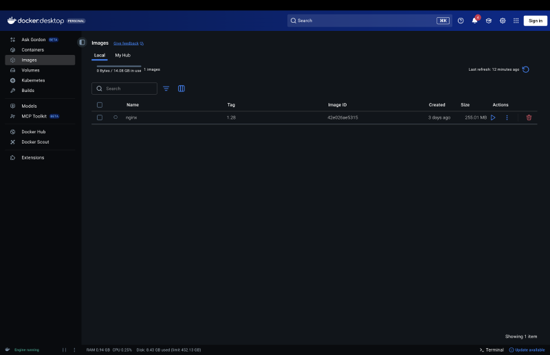 Docker Pull Nginx