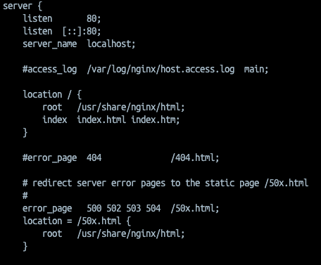 Docker Check Nginx Index